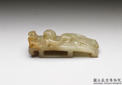 图片[3]-Jade Scabbard Slide with Bird and Beast Pattern, mid to late Western Han Dynasty, 140 BCE-8 CE-China Archive